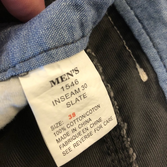 WOOLRICH MEN’S COTTON COTTON JEANS SZ 38 (VGUC) - Picture 5 of 11